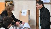 Axel Kicillof votó en La Plata