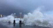 Violento temporal en la Costa Bonaerense