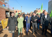 Kicillof y Sujarchuk recorrieron los avances de obras
