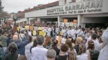 No cesan las protestas en el hospital Garrahan