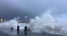 Violento temporal en la Costa Bonaerense