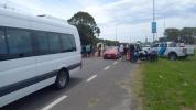 Mar del Plata: Taxistas y remiseros llevan adelante el paro con un corte en la ruta 2