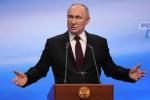 El presidente ruso, Vladímir Putin fue reelecto