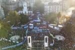 Masiva marcha universitaria